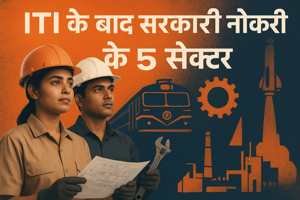 ITI के बाद सरकारी नौकरी के टॉप 5 सेक्टर