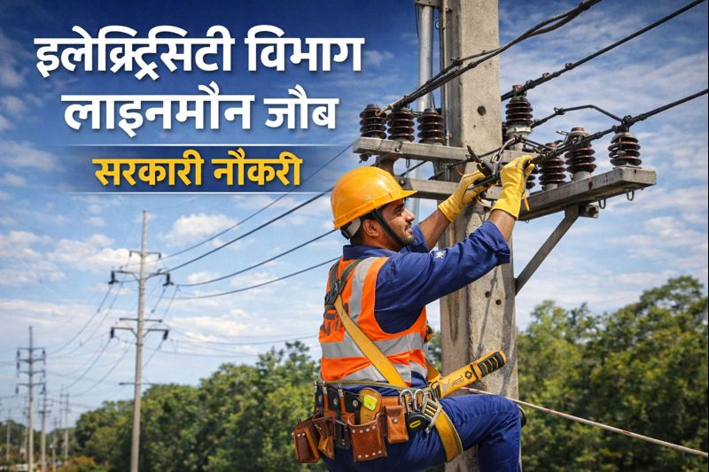 लाइनमैन सरकारी नौकरी ITI